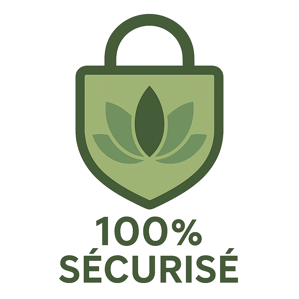 Logo 100% sécurisé Nature et Sens Réunion