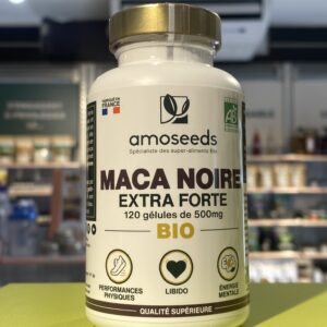 Boite gélules amoseeds Maca noire extra forte