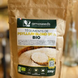 Sachet amoseeds Téguments de Psyllium blond