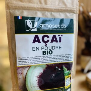 Sachet amoseeds Açaï en poudre