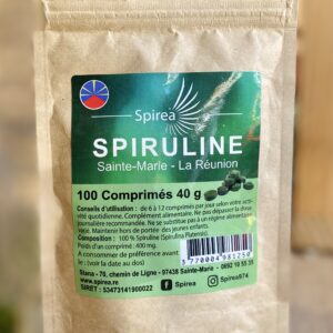 Petit sachet Spirea spiruline en comprimés