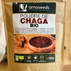 Sachet amoseeds - poudre de Chaga BIO