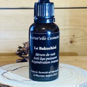 Flacon de Sérum de nuit au Bakuchiol Natur'elle cosmetic