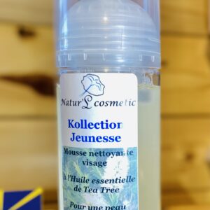 Bouteille de mousse nettoyante visage