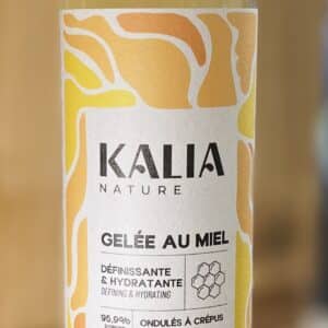 Bouteille de gelée au miel