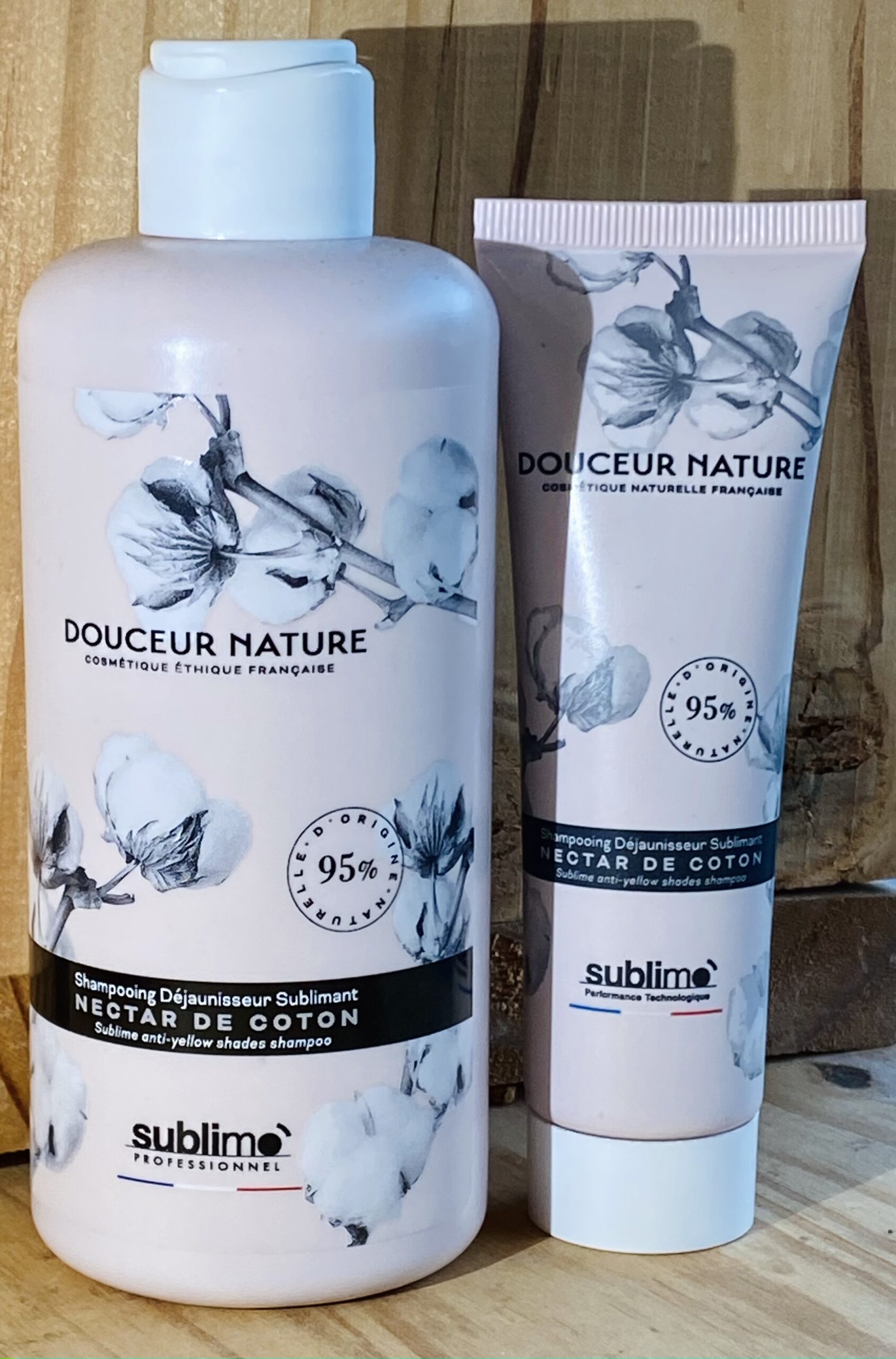 Shampoing déjaunisseur sublimant