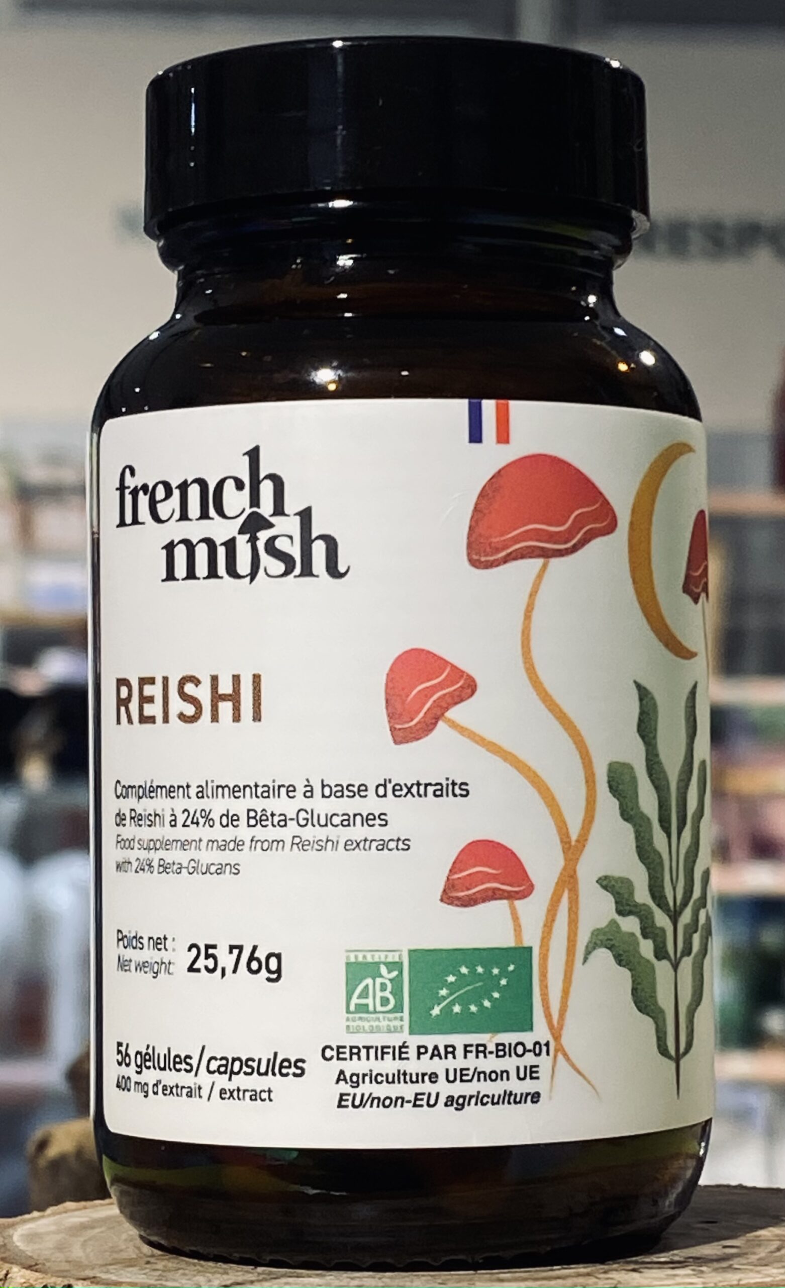 Boite de gélule Reishi